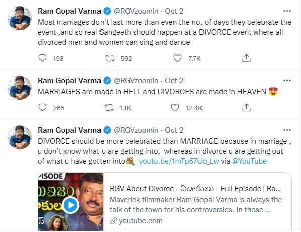 Ram Gopal Tweet