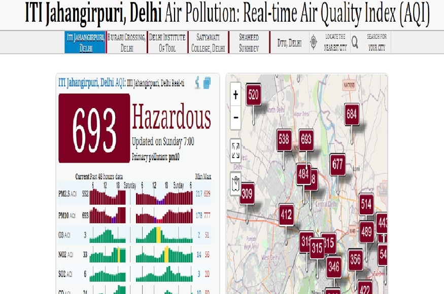 दिल्ली में बढ़ता वायु प्रदूषण