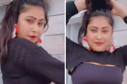 Shilpi Raj के Bhojpuri Song पर Priyanka Pandit ने दिखाई अदाएं, फिदा हुए फैंस