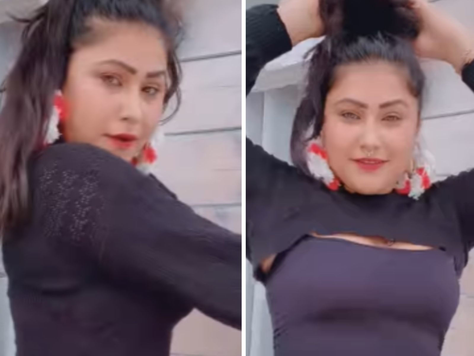 Shilpi Raj के Bhojpuri Song पर Priyanka Pandit ने दिखाई अदाएं तो फिटनेस पर  फिदा हुए फैंस, देखिए Video - actress priyanka pandit bold look shilpi raj  bhojpuri song khake jarda panwa