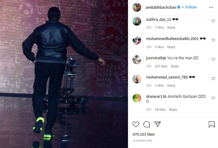 Amitabh Bachchan, Amitabh Bachchan Show Business, Amitabh Bachchan Instagram, Amitabh Bachchan news, अमिताभ बच्चन, अमिताभ बच्चन