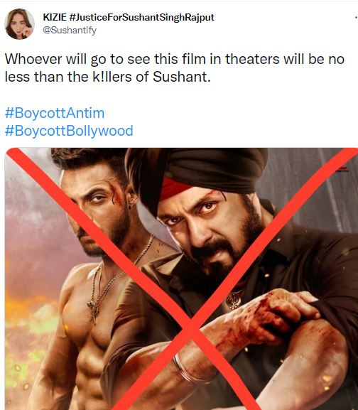 Salman Khan, Boycott Antim trending on twitter, Salman Khan and Aayush Sharma, Antim: The Final Truth, Salman Khan trending on twitter, Salman Khan Antim Boycott, सलमान खान, अंतिम: द फाइनल ट्रुथ, बॉयकॉट अंतिम, सलमान अंतिम बॉयकॉट