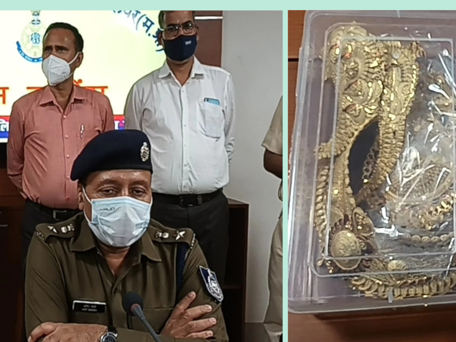 ग्वालियर पुलिस ने 80 लाख रुपये के कीमती गहनों की कथित लूट का खुलासा कर दिया है.