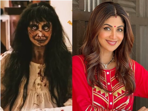 शिल्पा शेट्टी हैलोवीन लुक में कुछ यूं नजर आईंय (Jफोटो साभार: theshilpashetty/instagram)
