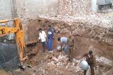 रेवाड़ी में दुकान की बेसमेंट खोदते समय बड़ा हादसा, मिट्‌टी धंसने से दबे 4 में से 3 मजदूरों की मौत
