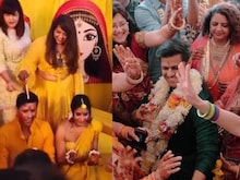 'गुम है क‍िसी के प्‍यार में' फेम नील भट्ट और ऐश्‍वर्या पर चढ़ी शादी की हल्‍दी