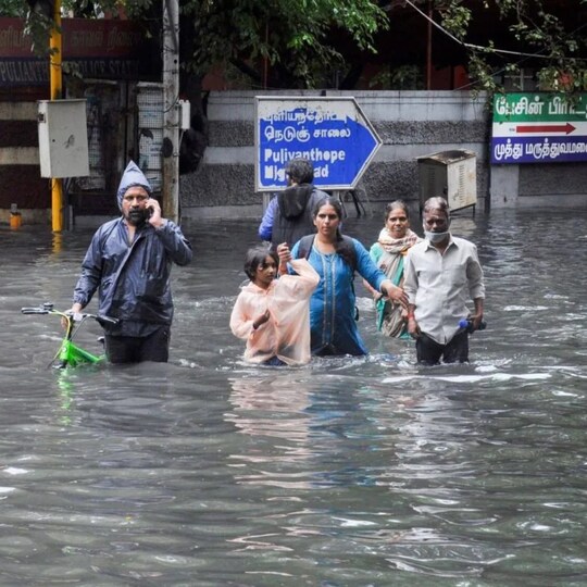 चेन्नई में भारी बारिश दर्ज की गई है. (फाइल फोटो)