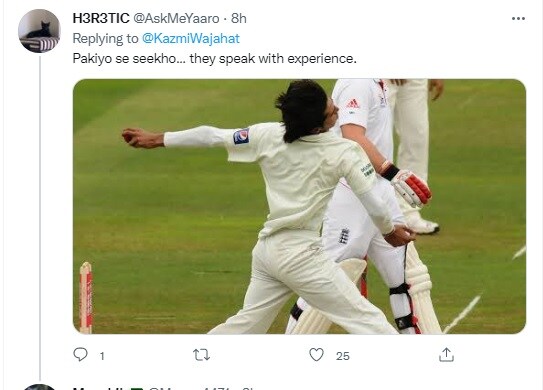  फिक्सिंग की बात करने वाले पाकिस्‍तानी पत्रकार को भारतीय फैंस ने उनके पुराने सभी किस्‍से याद दिला दिए. भारतीय फैंस ने कहा कि पाकिस्‍तानियों से सीखो, वे अपने अनुभव के साथ बोल रहे हैं.