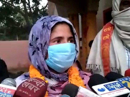 मुज़फ्फरनगर: नाजिया से सोनिया बनी महिला ने हिंदू  खुशी जाहिर की 