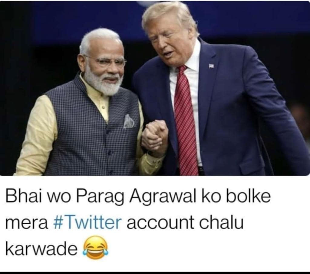 Memes trend online after after parag agrawal is named twitter ceo viral  tweets samp - PM मोदी से बोले ट्रंप - 'भाई मेरा अकाउंट भी चालू करवा दे...'  पराग अग्रवाल के Twitter