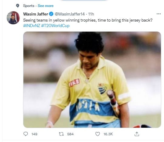 wasim Jaffer, indian cricket team, sachin tendulkar, chennai super kings, t20 world cup, cricket news