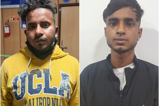 दिल्‍ली पुलिस ने हिन्‍दू युवक के मर्डर की वजह प्रेम प्रसंग बताई है. (गिरफ्तार आरोपी फरान और शाह आलम) 