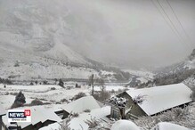 हिमाचल में बर्फबारी, मंडी-शिमला में बारिश, 12 जिलों में पारा 20 डिग्री से कम