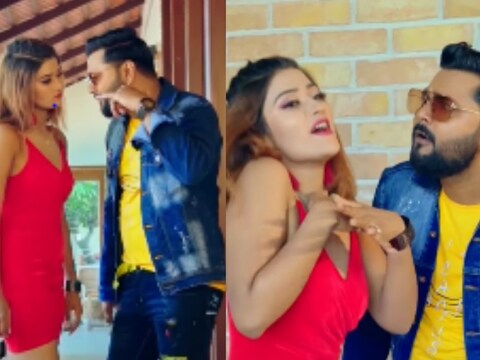 Samar Singh और Akanksha Dubey का Bhojpuri Song 'मुस्की चवनिया' ने मचाया धमाल
