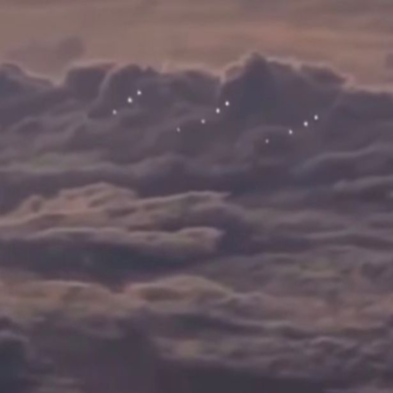 fleet of ufo in china