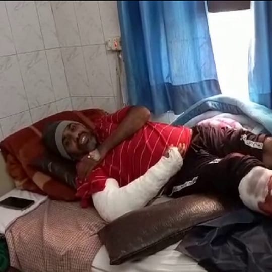 पलवल में सरपंच की पिटाई