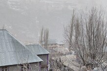 Himachal: लाहौल स्पीति में जमकर बर्फबारी, 2 से 5 ईंच तक बिछ गई सफेद चादर
