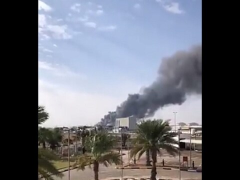 अबुधाबी में ड्रोन हमले से ऑयल टैंकर में विस्फोट