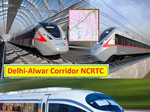 Delhi-Alwar Corridor:
दिल्ली के सराय काले खां से अलवर तक रैपिड रेल कॉरिडोर तैयार किया जाना है. 