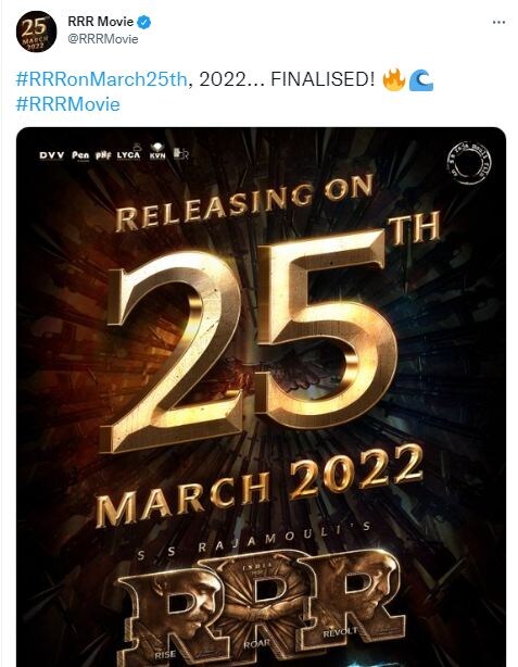 RRR New release date, RRR releasing on 25 March 2022, RRR and Bhool Bhulaiyaa 2 releasing on same date, RRR clash with Kartik Aaryan Bhool Bhulaiyaa 2, Ram Charan Jr NTR and Alia Bhatt Film RRR, Kartik Aaryan Bhool Bhulaiyaa 2 release date, RRR clash with Bhulaiyaa 2, भूल भुलैया 2 करेगी आरआरआर के साथ क्लैश, भूल भुलैया 2 और आरआरआर एक ही दिन होंगी रिलीज, RRR and Bhool Bhulaiyaa 2 releasing on same date
