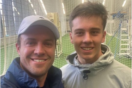 Under-19 World Cup: डेवाल्ड ब्रेविस ने शानदार अर्धशतक लगाया. (Dewald Brevis Instagram)  
