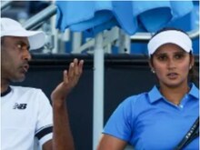 AUS Open 2022: सानिया-राम की जोड़ी दूसरे दौर में, सीधे सेटों में जीता मुकाबला