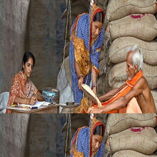 सब्सिडी वाले अनाज के अलावा दिया जाता है मुफ्त राशन
