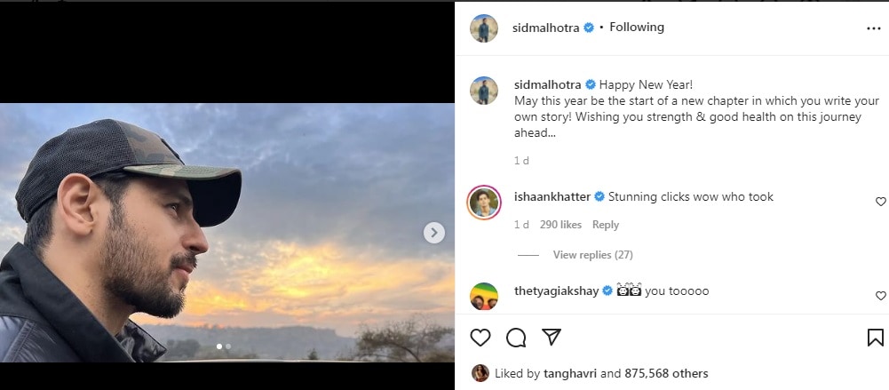 Kiara advani and Sidharth Malhotra welcomed year 2022 together share jungle  safari vacation photos videos - कियारा आडवाणी-सिद्धार्थ मल्होत्रा ने साथ  में किया 2022 का वेलकम, जंगल सफारी का ...