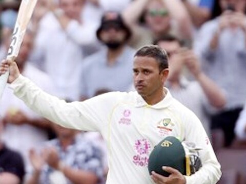 उस्मान ख्वाजा ने एशेज सीरीज के चौथे टेस्ट मैच की दोनों पारियों में शतक जड़े. (AFP)