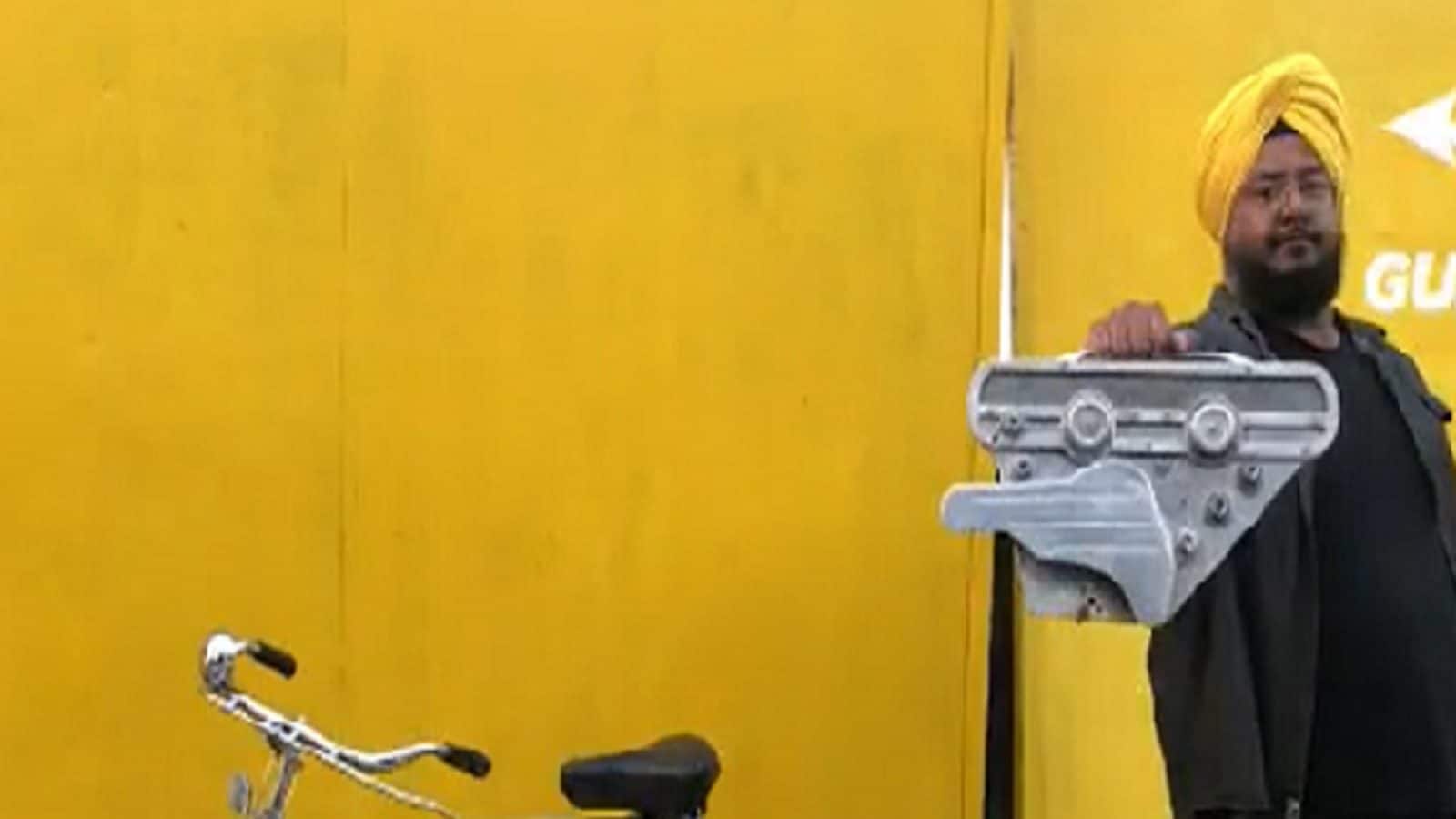 बस 20 मिनट और साइकल बन जाएगी 'मोटरसाइकल', देसी इन्वेंशन पर फिदा हुए