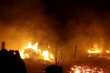 वैशाली में तेज हवा के कारण शॉर्ट सर्किट, 15 से अधिक घरों में लगी आग, झुलसने से लड़की की मौत