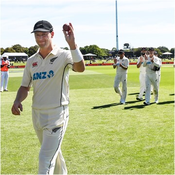 South Africa vs New Zealand: मैट हैनरी ने दक्षिण अफ्रीका के खिलाफ पहले टेस्ट में 23 रन देकर 7 विकेट लिए. (Blackcaps Twitter)