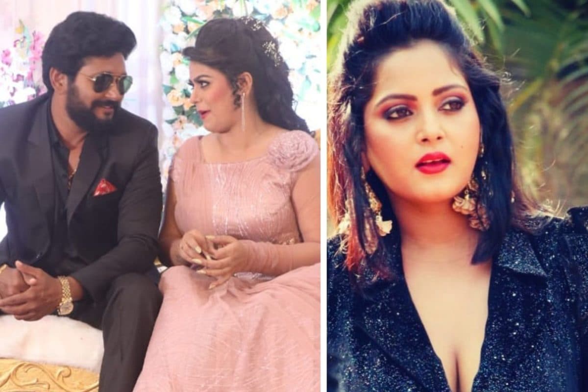 Yash Kumar-Nidhi jha की सगाई पर ऐसा था एक्स वाइफ Anjana Singh का रिएक्शन,  लोगों ने जताई एक्ट्रेस की चिंता - yash kumar nidhi jha ring ceremony ex  wife anjana singh reactions