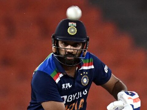 रोहित शर्मा पूर्वकालिक कप्‍तान बनने के बाद पहली बार टीम इंडिया की अगुआई करेंगे (AFP)