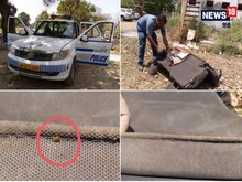 Dial 100 की गाड़ी पर खून के दुश्मन का हमला, पुलिस बोली-इनसे तो डर लगता है...