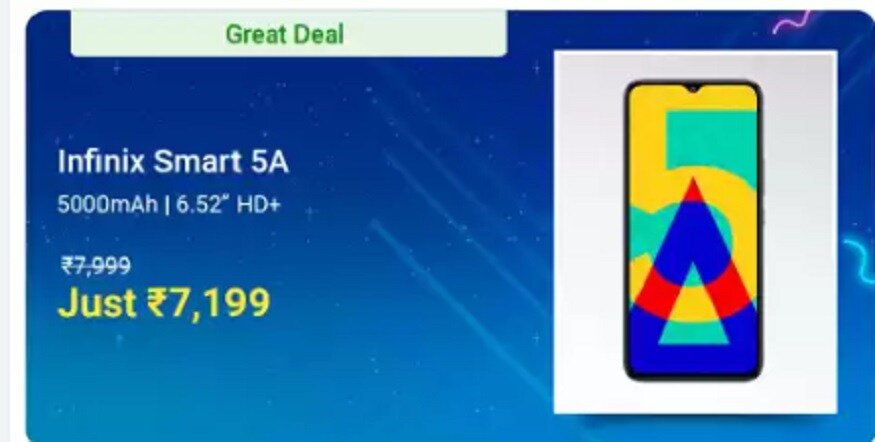 Infinix Smart 5A is a budget phone.
