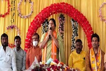 इटावा: स्वागत को पहुंचीं विधायक सरिता भदौरिया, जिलाध्यक्ष ने डाला BJP कार्यालय में ताला, जानें मामला