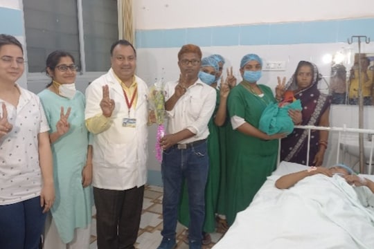 IGIMS में पहले टेस्ट ट्यूब बेबी का जन्म, सहरसा की अनिता के घर गूंजी किलकारी - first test tube baby born at igims nodaa – News18 हिंदी