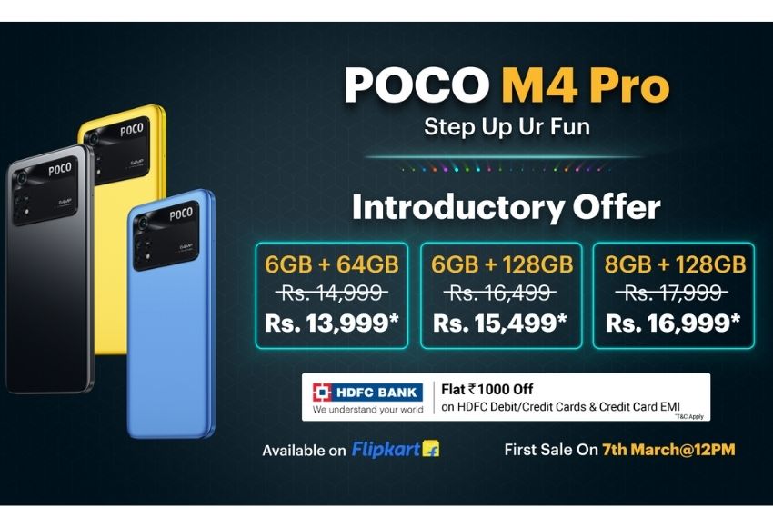 POCO M4 Pro Smartphone, POCO M4 Pro Price, Flipkart Sale, POCO India News, POCO M4 Pro Features