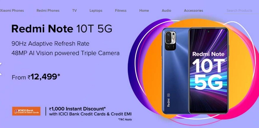 Offer is being given on mi.com.