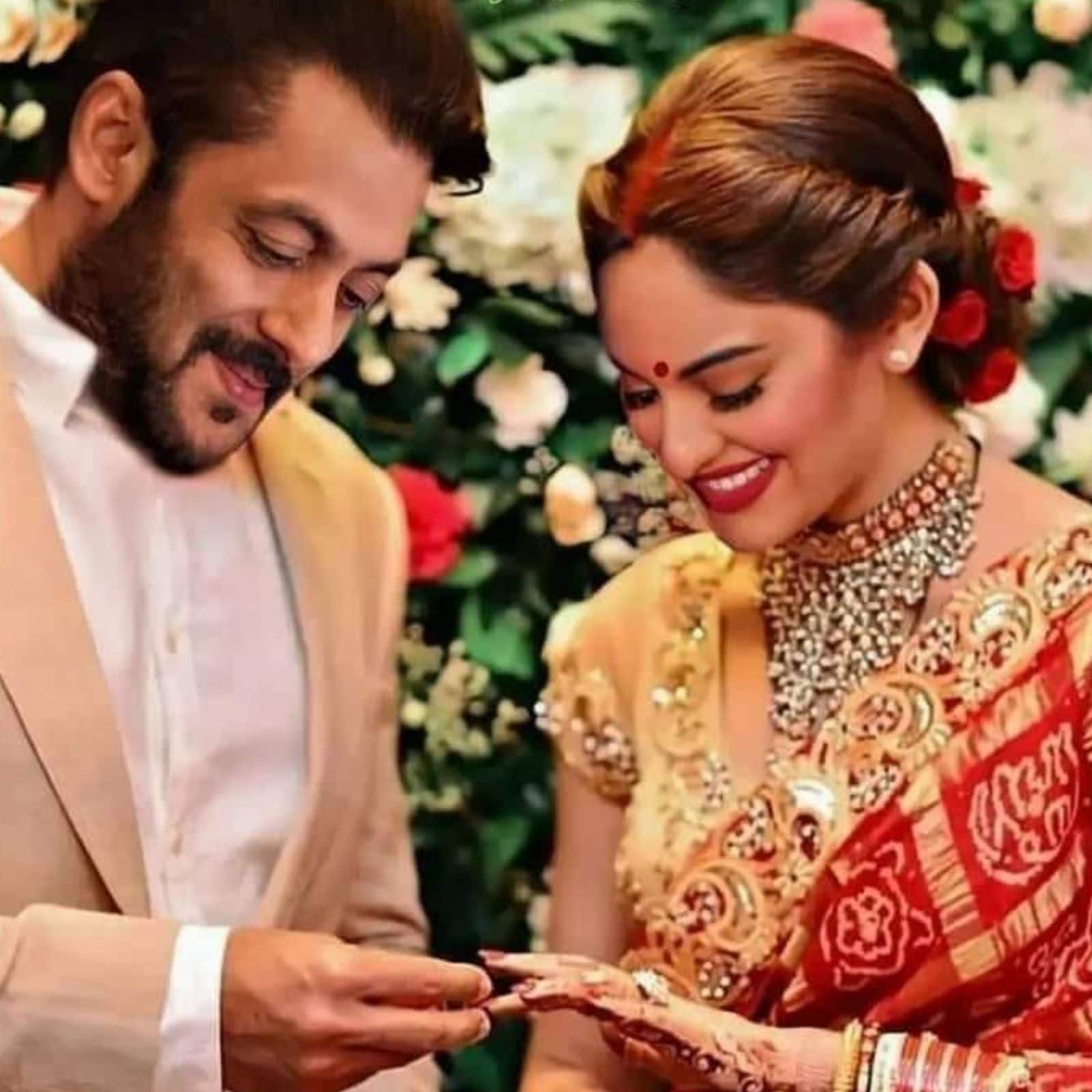 Salman Khan secretly got married to Sonakshi Sinha Here is the truth of viral picture ss - FACT CHECK: सलमान खान ने गुपचुप कर ली सोनाक्षी सिन्हा से शादी! जानिए क्या है
