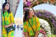हिना खान ने दुबई के Miracle Garden से शेयर की अपनी लेटेस्ट PICS