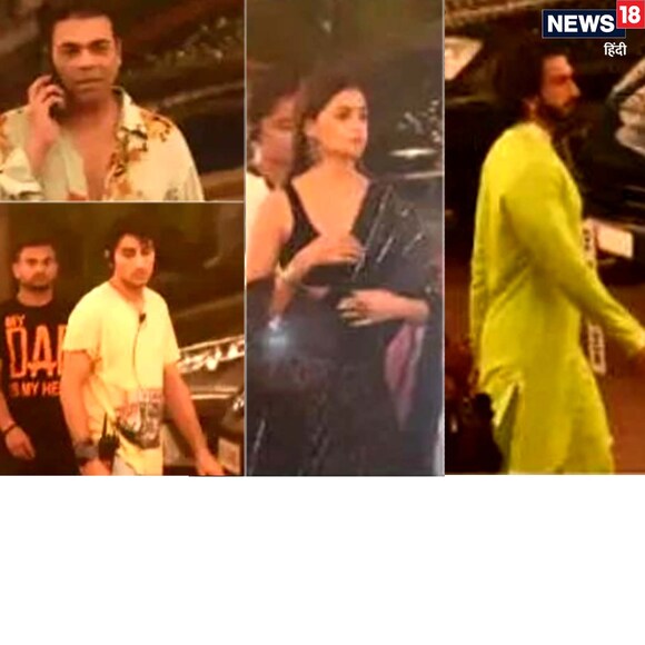 Alia Bhatt ,Ranveer Singh, Karan Johar and Ibrahim Ali Khan shoot a grand song sequence for Rocky Aur Rani Ki Prem Kahani