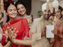 Alia Bhatt का पोस्ट वेडिंग रस्मों में दिखा सिंदूर लुक, सिंपल अंदाज से जीता दिल