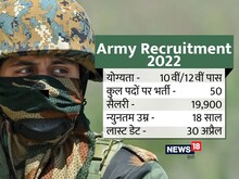 Army Recruitment 2022: 10-12वीं पास युवाओं के लिए आर्मी में निकली नौकरी, डिटेल