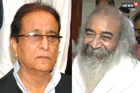 आजम खान से मिलने के लिए सीतापुर जेल पहुंचने वाले नेताओं में ताज़ा नाम आचार्य प्रमोद कृष्णम का है. 