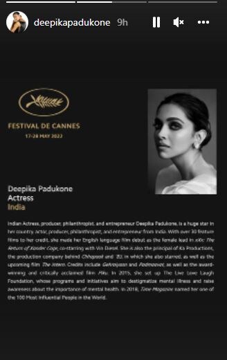 Good News for Deepika Padukone Fans! Actress becomes jury member of Cannes  Film Festival - the Indian Express