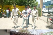 The groom was about to take the bride with a procession, when the police reached the door;  and then...