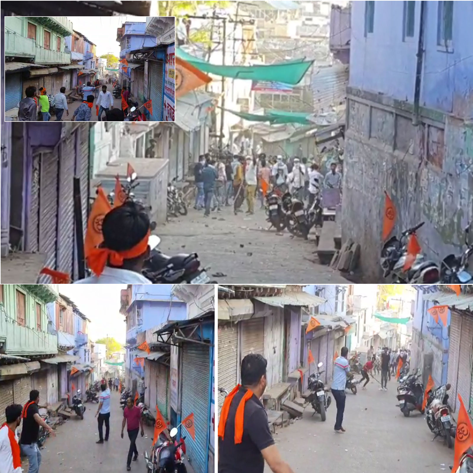 राजस्थान के Karauli में दो गुटों में टकराव के बाद इंटरनेट सेवा बंद, 42  घायल; कर्फ्यू - internet in karauli suspends following communal clashes  section 144 imposed till 4 april 2022 nodps ...