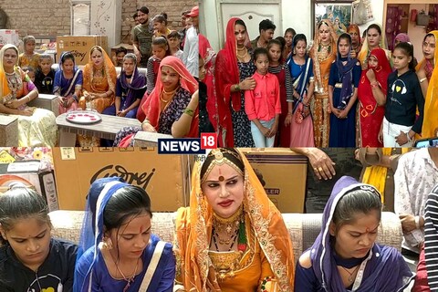 Bikaner News: राजस्थान के बीकानेर में किन्नर मुस्कान बाई ने दो गरीब बहनों की शादी कराई है.